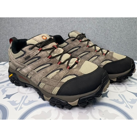 Merrell Moab 2 Waterproof Hiking Shoe Men's Size 12.5 J08871W Bark Brown - Picture 3 of 11